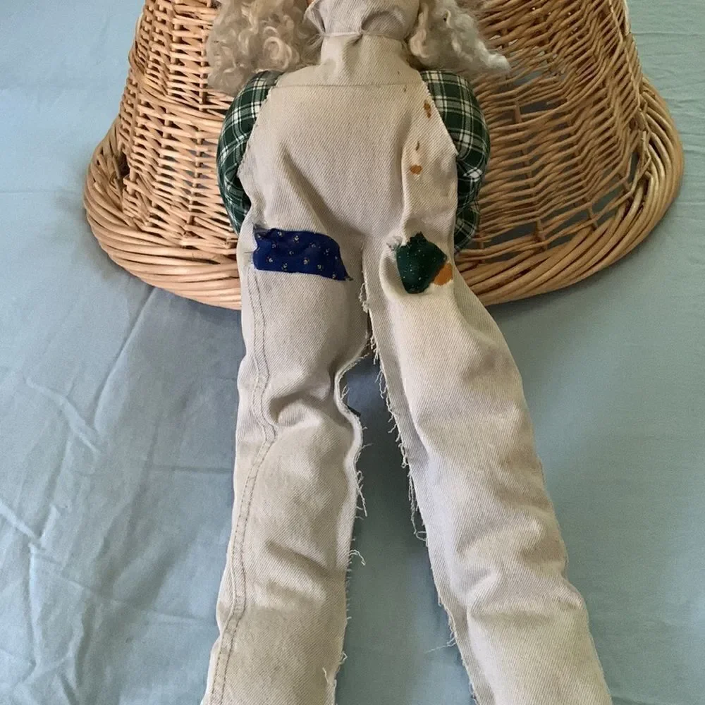 Rustic Vintage Country Decor Farmer Handmade 45” long